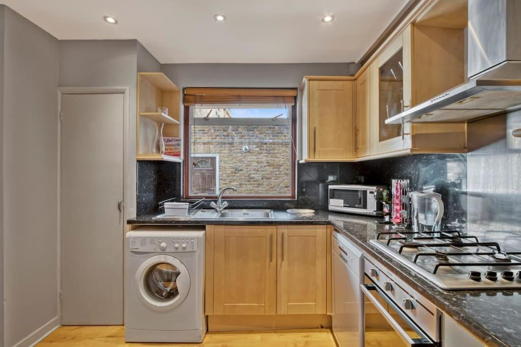 Lovely 3-Bed Clapham Common Londyn Zewnętrze zdjęcie